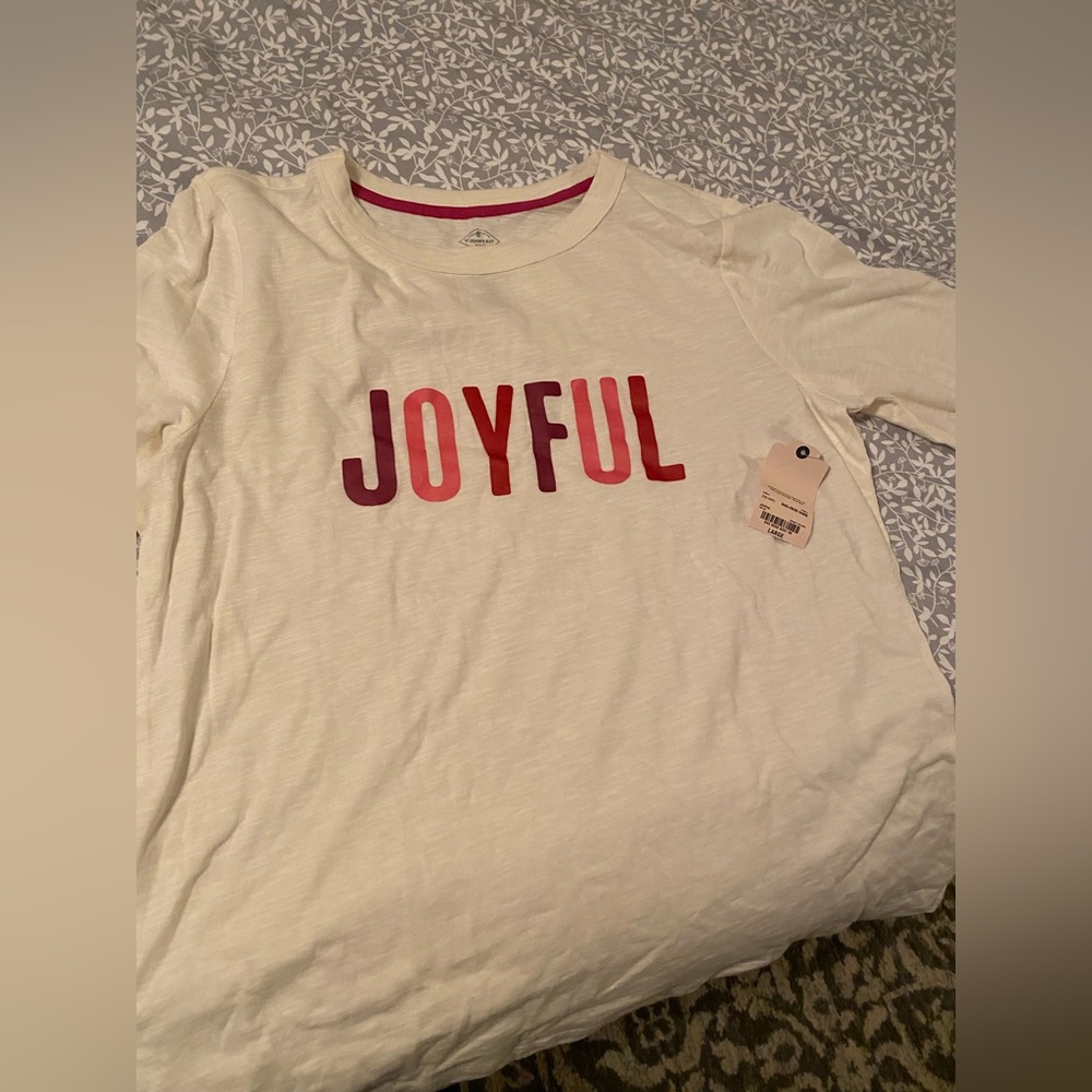 “Joyful” Long-Sleeve Shirt - Perfect for Christmas